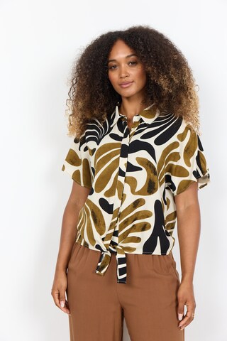 Soyaconcept Bluse in Beige: Vorderseite