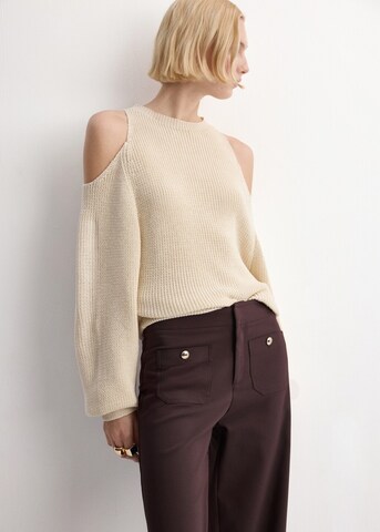 MANGO Regular Pants in Red