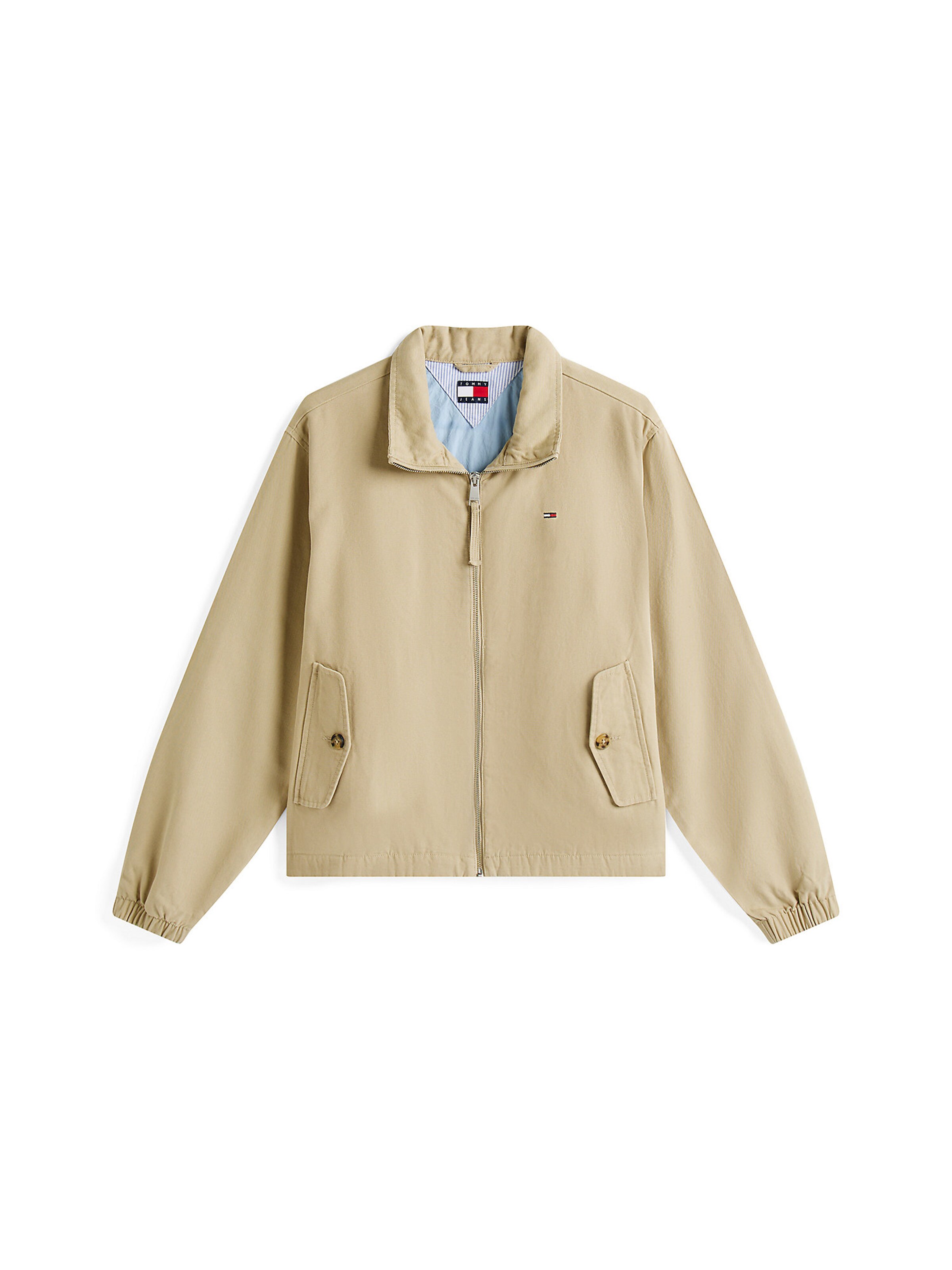 Tommy Jeans Übergangsjacke in beige, Produktansicht