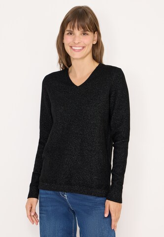 CECIL Pullover in Schwarz: Vorderseite