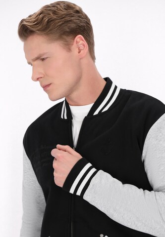 DreiMaster Vintage - Chaqueta de entretiempo en negro