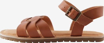 Next Босоножки в Коричневый: спереди