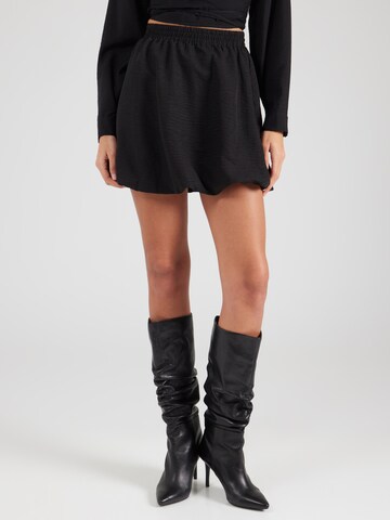 PIECES - Saia 'PCGIANNA' em preto: frente