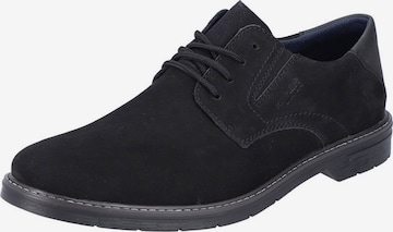 Rieker Lace-Up Shoes in Black: front