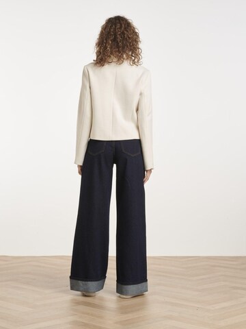 Smashed Lemon Blazer 'SC Jasje' in White