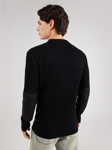 G-STAR - Jersey 'Army' en negro: atrás