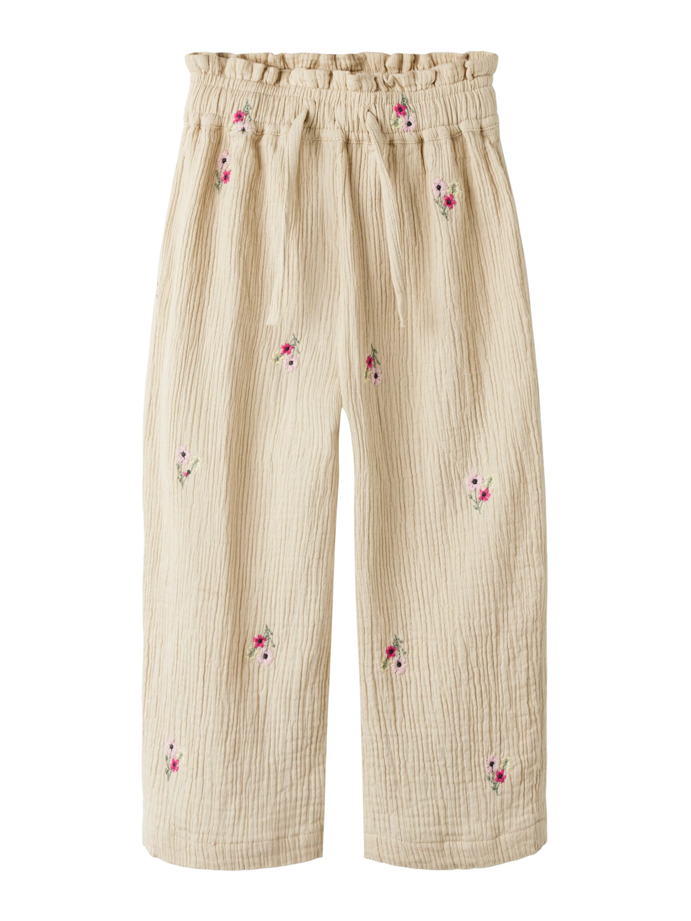 NAME IT Bő szár Nadrág 'NMFDUNIANA' - szürke: elől