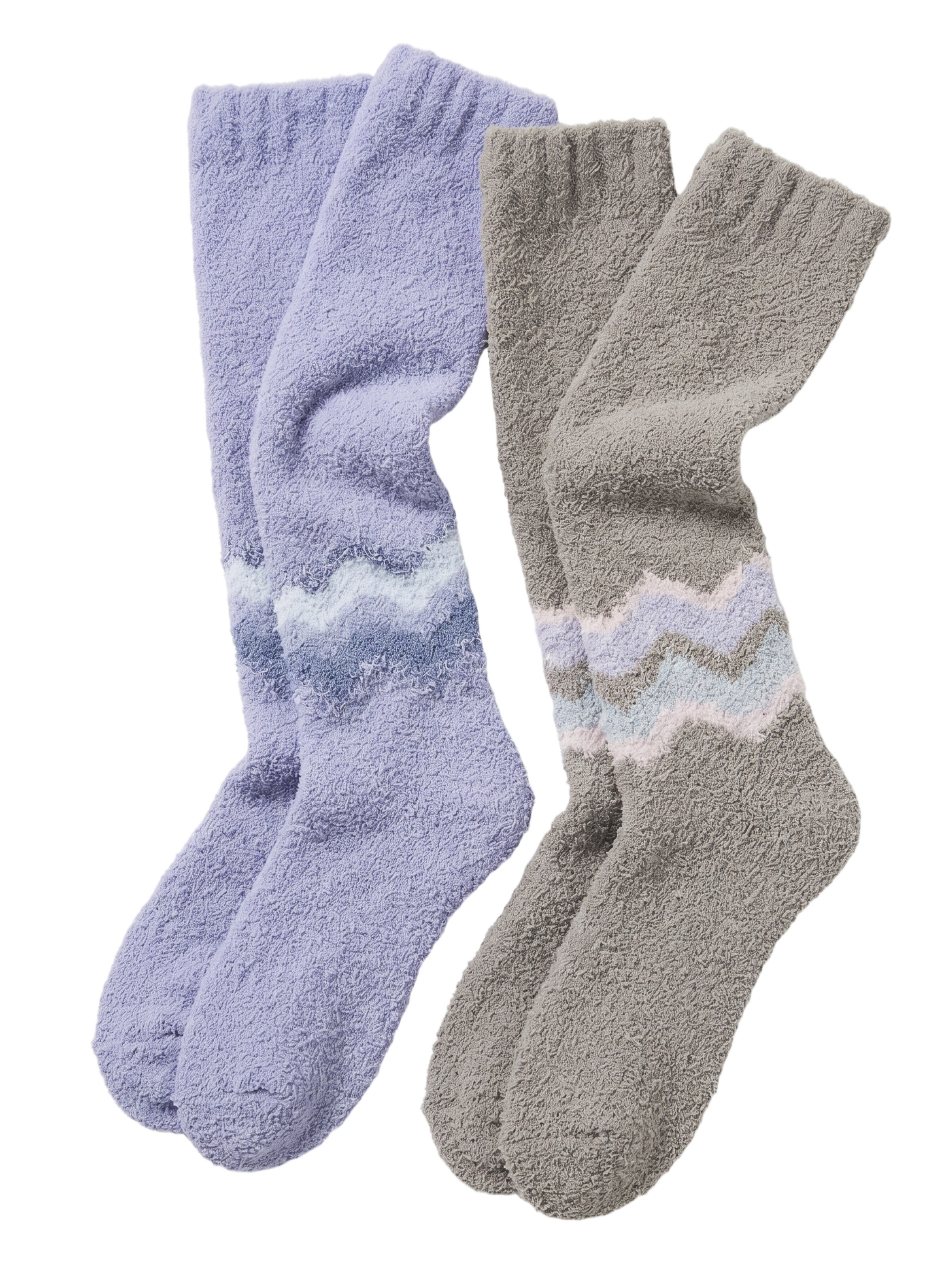 BONVERANO Over the Knee Socks in Blue