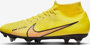 NIKE Soccer Cleats in Yellow: front