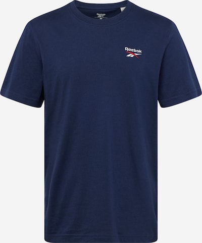 Reebok Tehnička sportska majica 'IDENTITY' u morsko plava / crvena / bijela, Pregled proizvoda