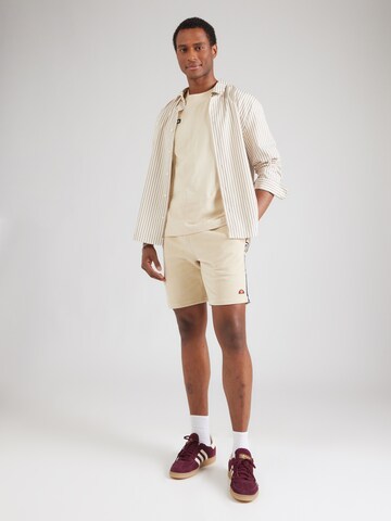ELLESSE - Camisa 'Floran' em bege