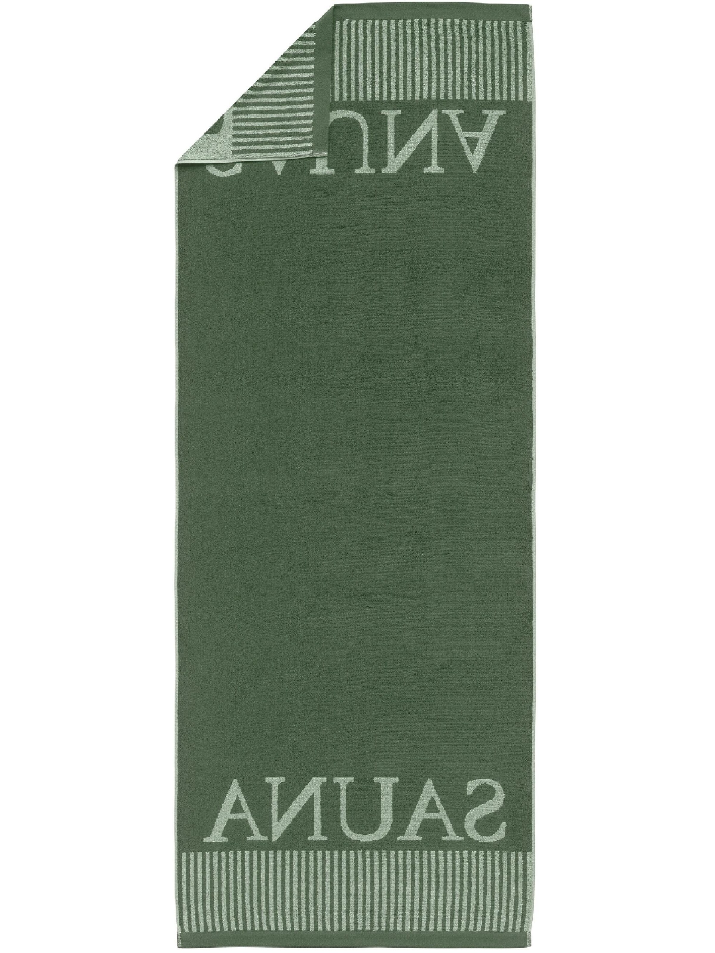 SCHIESSER Towel 'Rom' in Green
