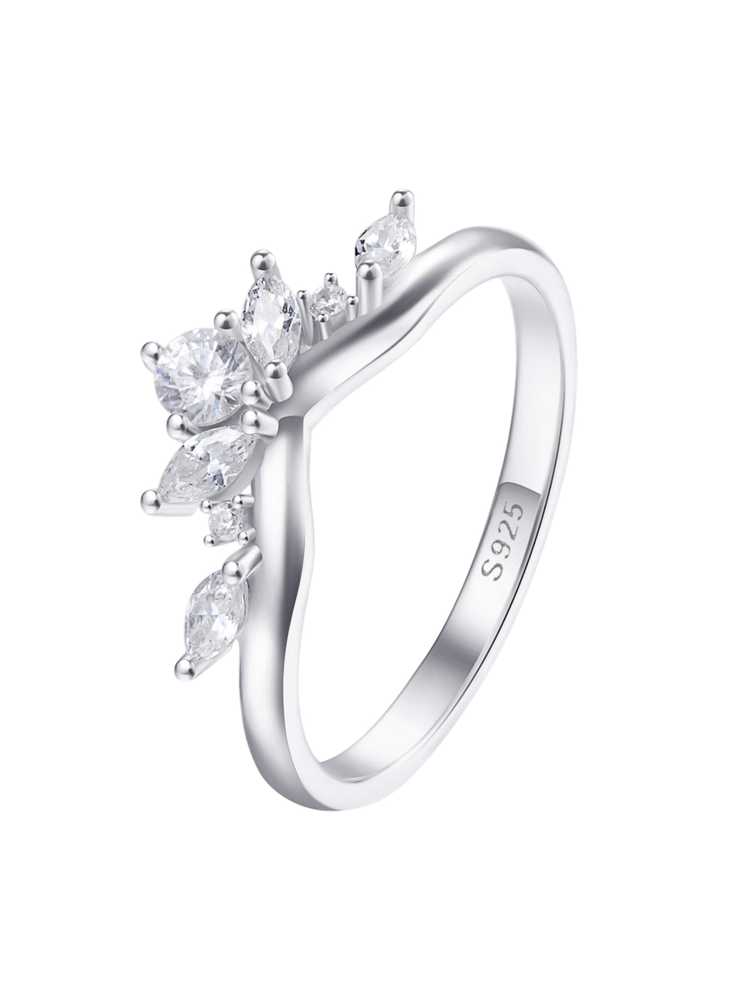 Anello 'Fireworks' di Hey Happiness in argento