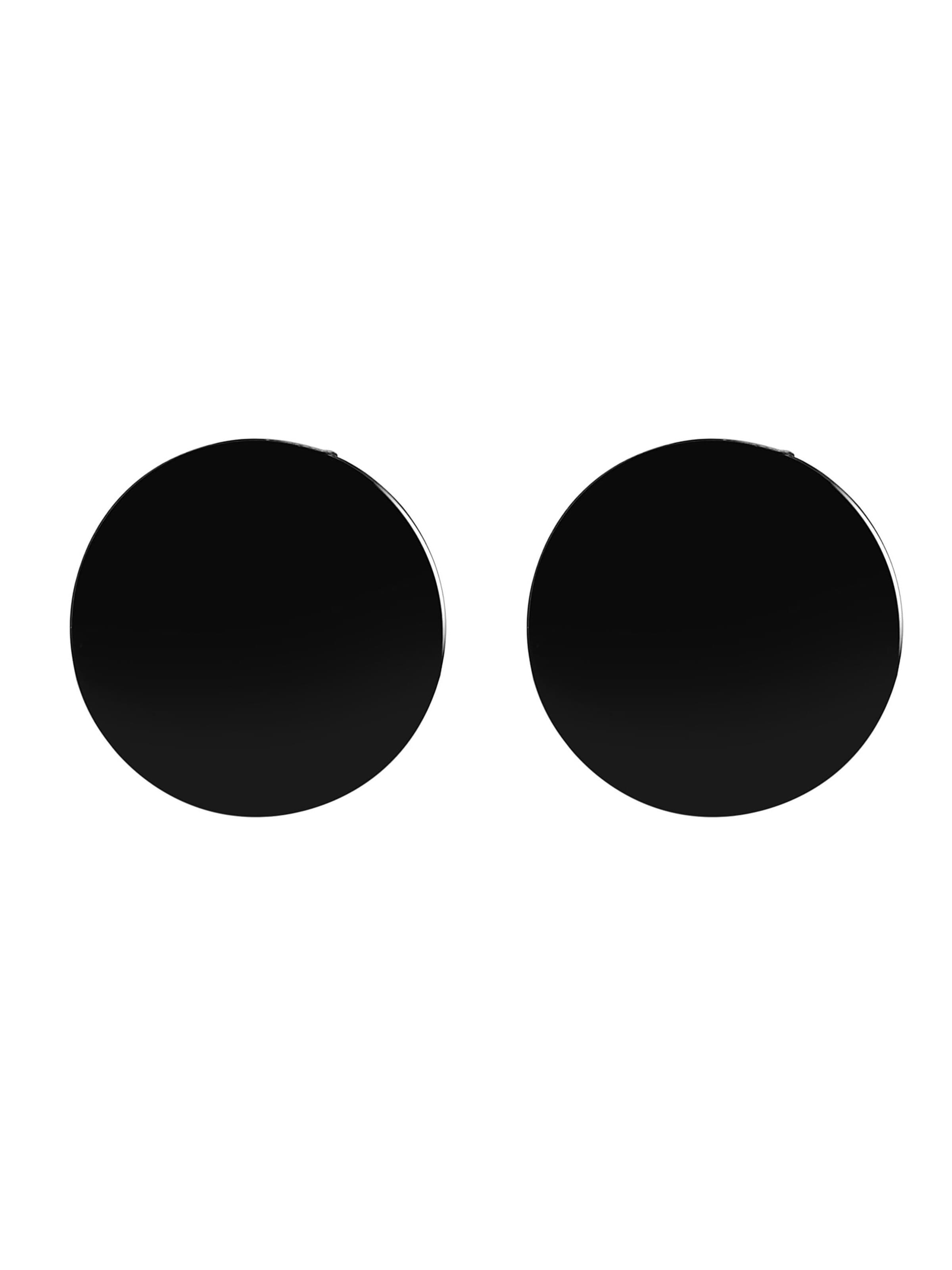 Akzent Earrings 'Xan, hautverträglich' in Black: front