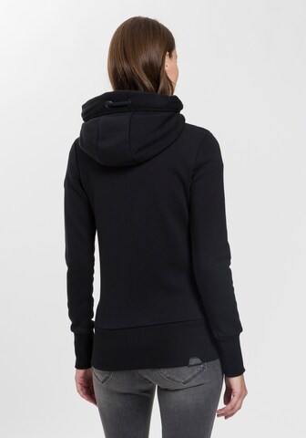 Ragwear Sweatjacke in Schwarz