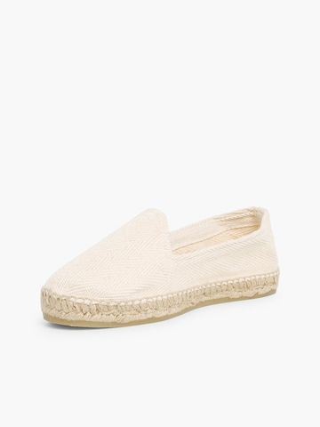 Pisamonas Halbschuh in Beige: Vorderseite