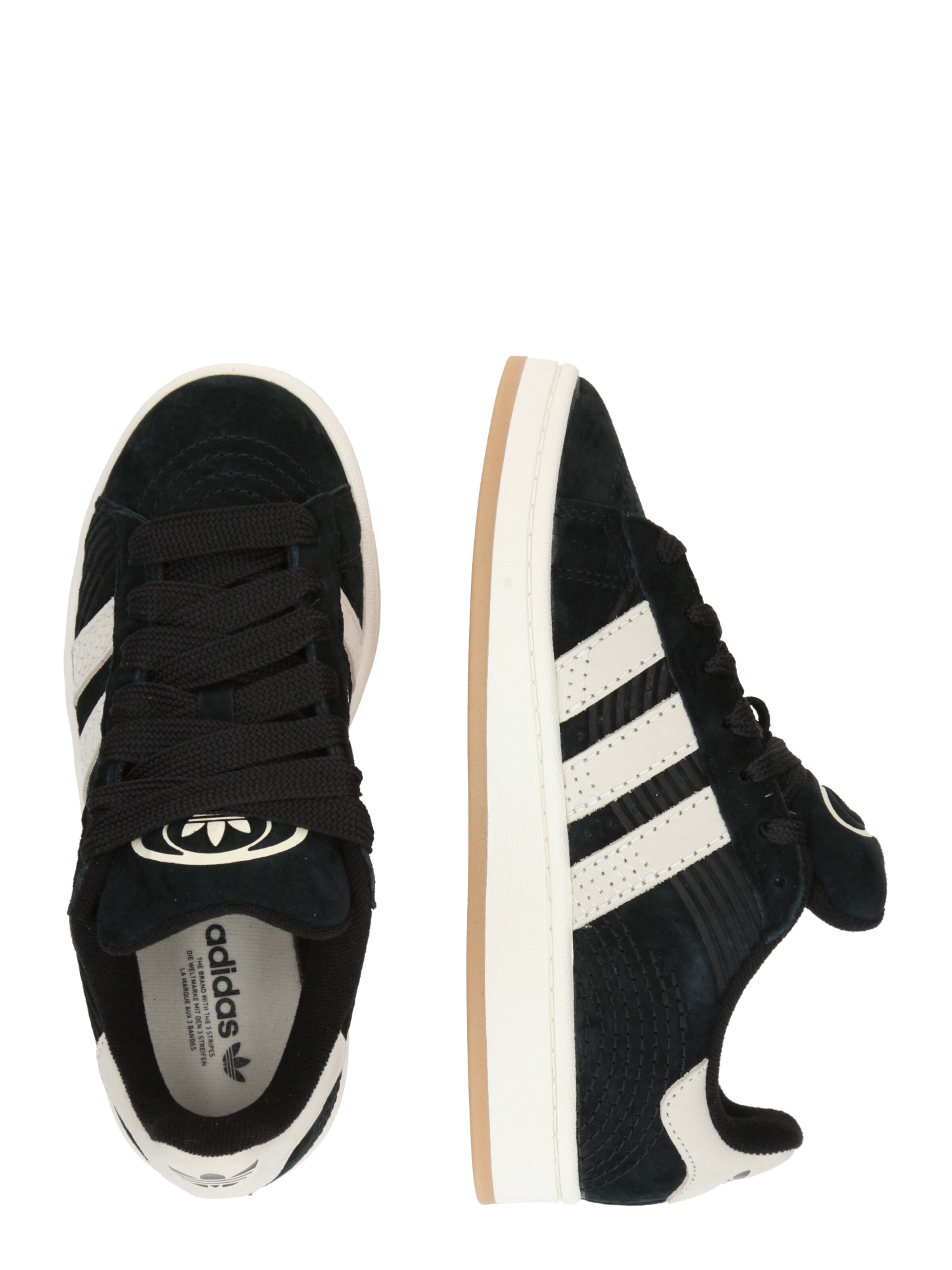 ADIDAS ORIGINALS - Sapatilhas baixas 'Campus 00s' em preto