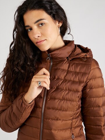 s.Oliver Between-Seasons Coat in Brown