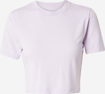 Nike Sportswear Shirt 'ESSENTIAL' in Lila: voorkant