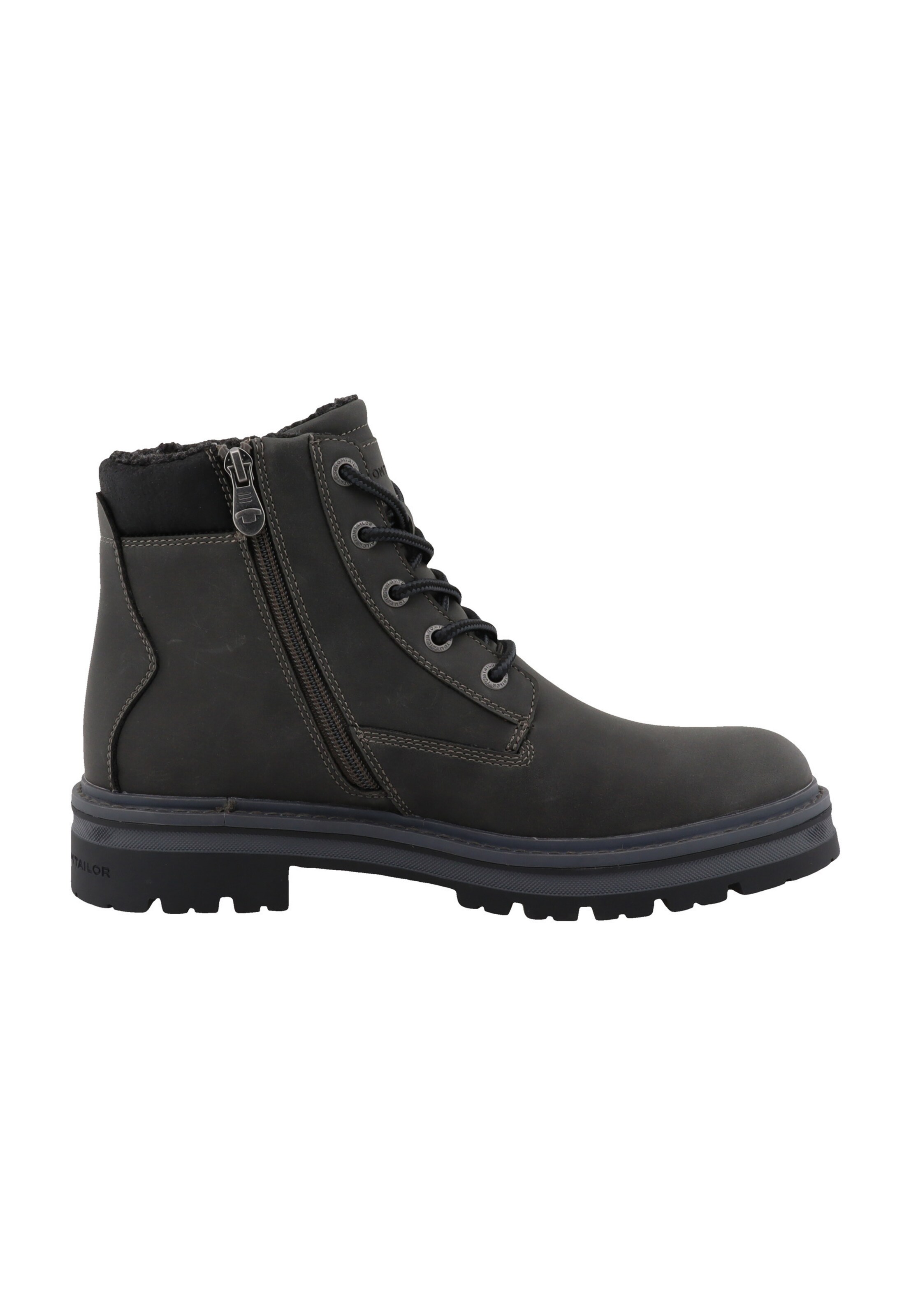 Boots stringati di TOM TAILOR in grigio