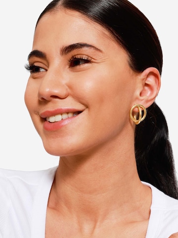 Heideman Earrings 'Uma' in Gold: front