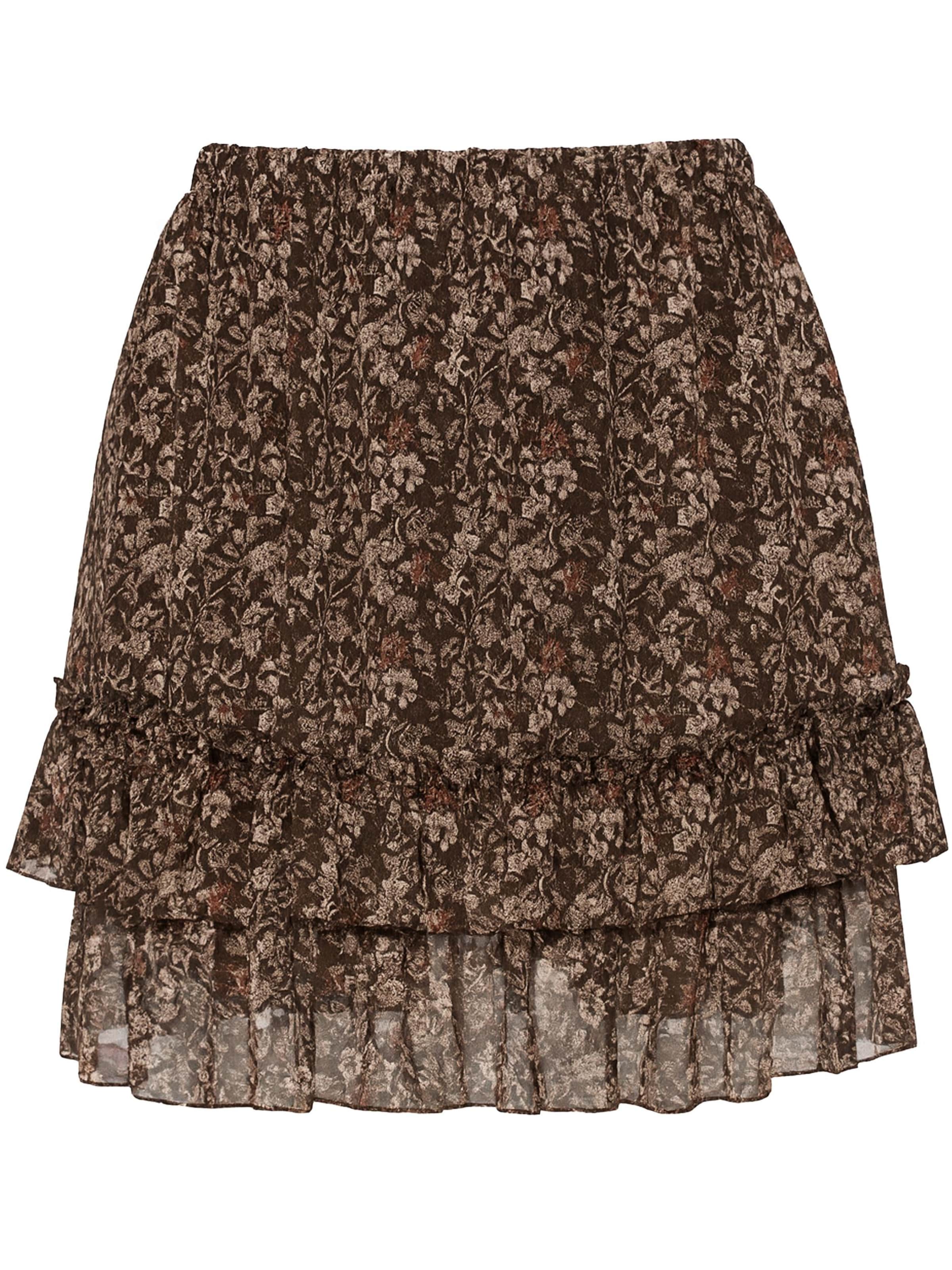 SASSYCLASSY Rock in Braun: Vorderseite