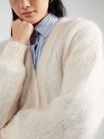 TWNS THE LABEL Knit cardigan 'Leadville' in Beige