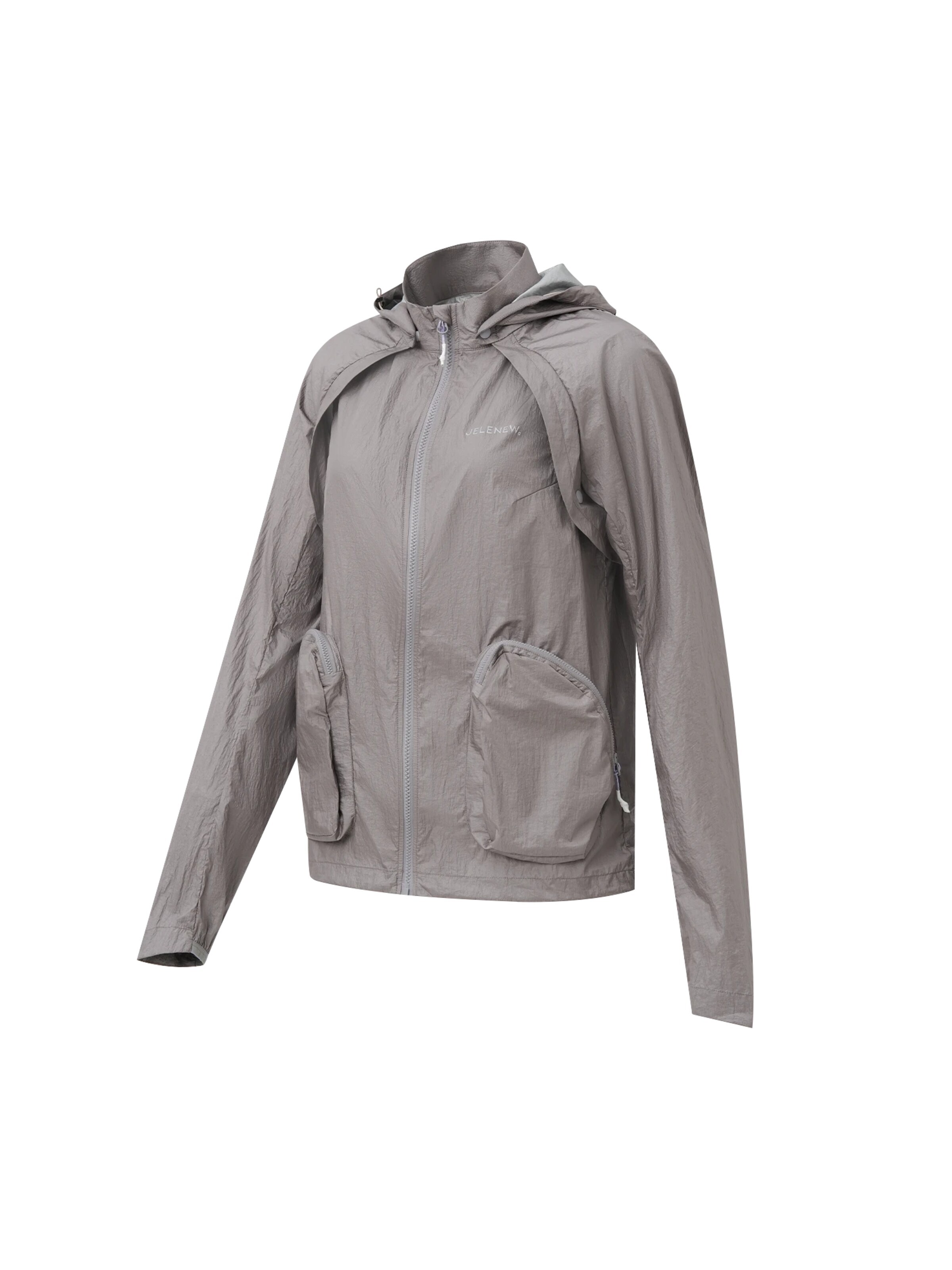 Veste mi-saison 'Mont Blanc 2-in-1 Jacket' Jelenew en gris