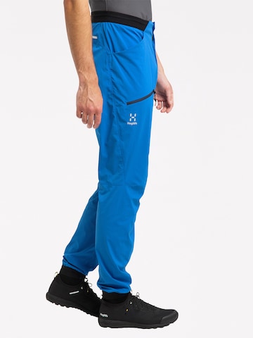 Haglöfs Slimfit Outdoorhose 'L.I.M Fuse' in Blau