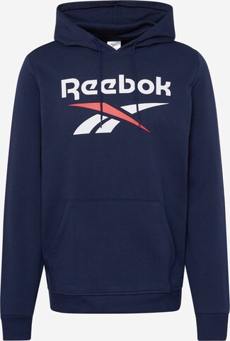 Reebok Sportsweatshirt 'Identity' in Blau: predná strana