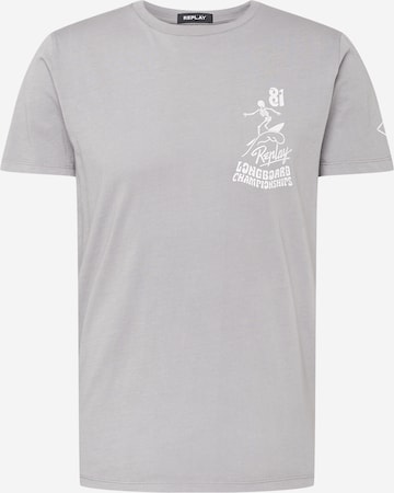 REPLAY Shirt in Grey: front