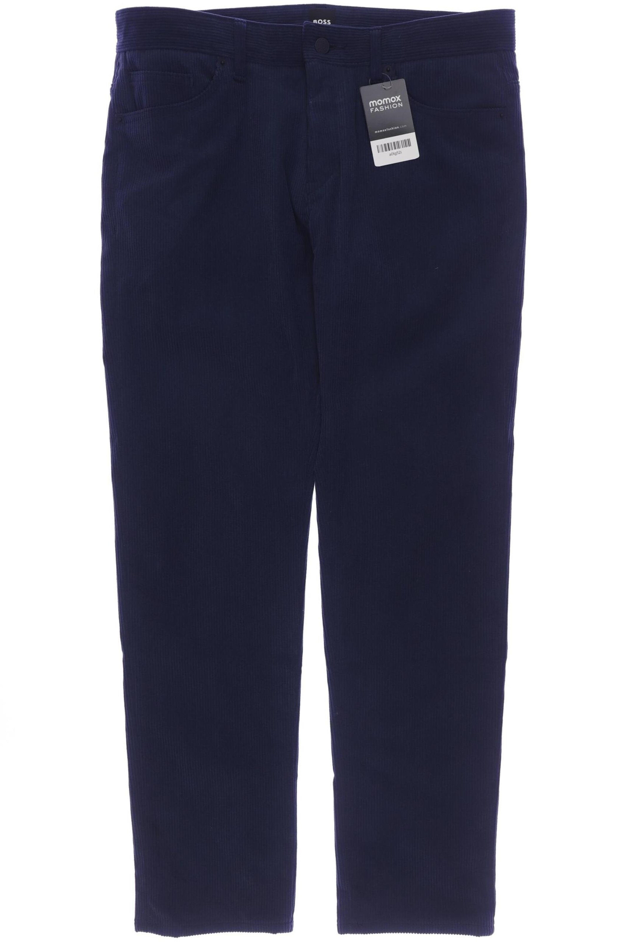 BOSS Black Stoffhose 34 in Blau: Vorderseite