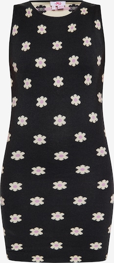 MYMO Strickkleid in rosa / schwarz / weiß, Produktansicht