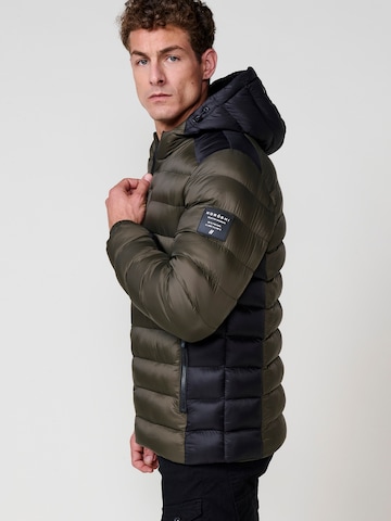 KOROSHI Winterjas in Bruin
