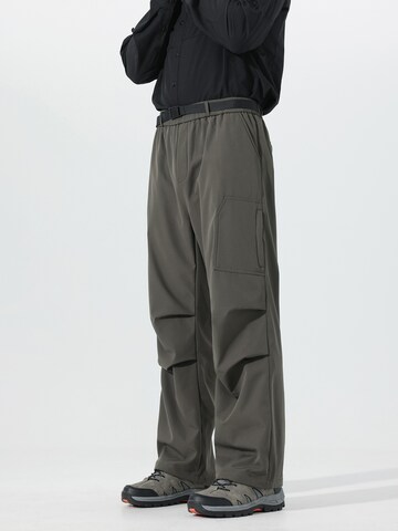 Youthup Loosefit Cargohose in Grün