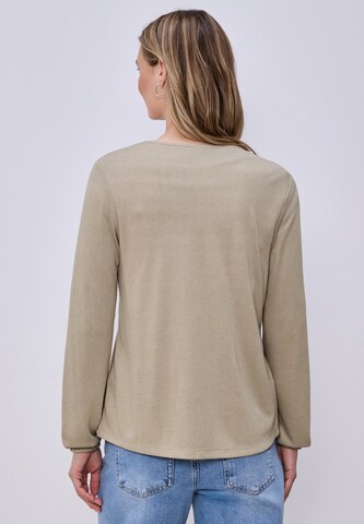 STREET ONE Strickjacke in Beige