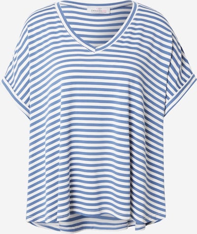 Zwillingsherz Oversized tričko - modrá / bílá, Produkt