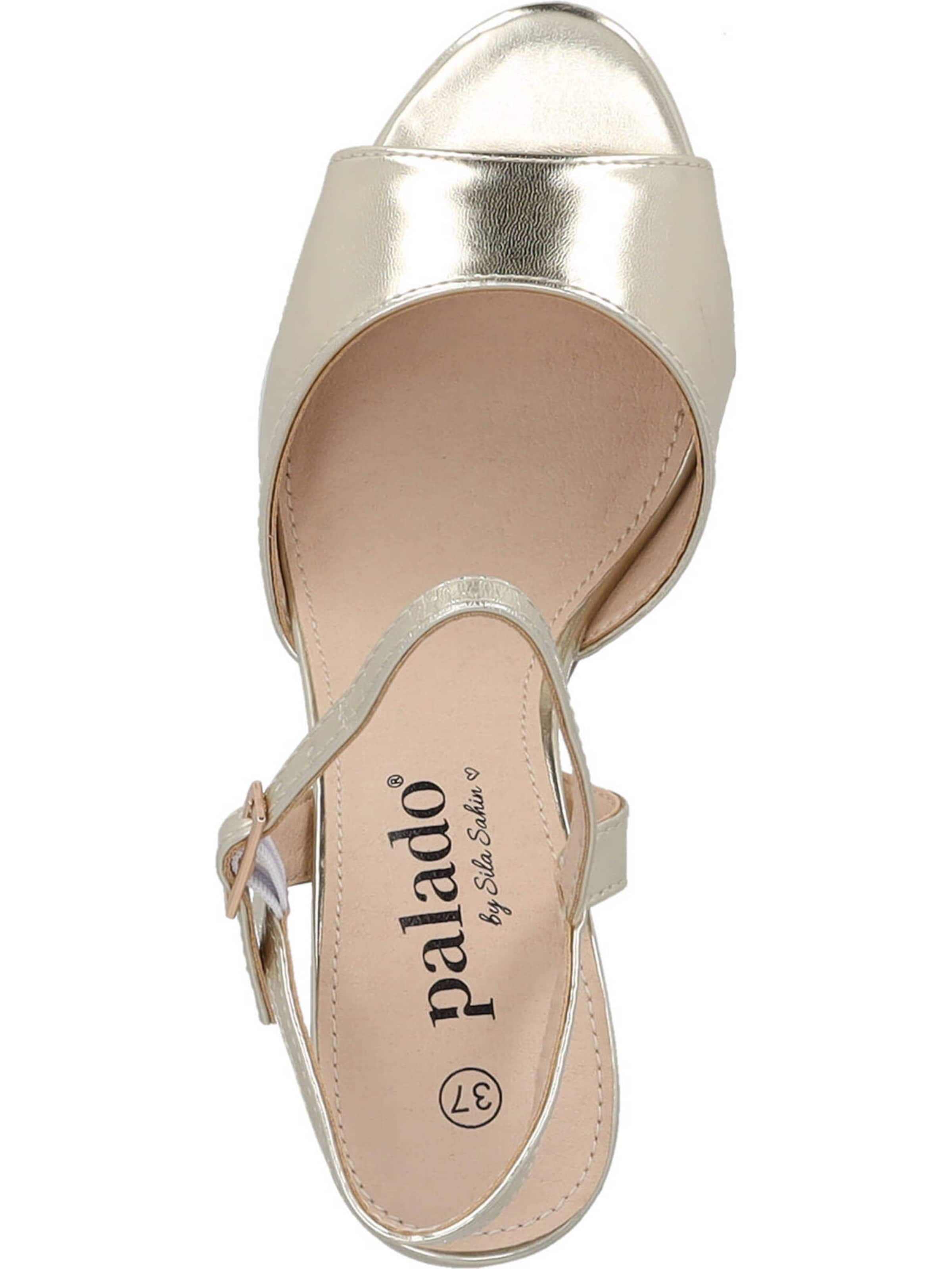 Sandales à lanières 'Temmi' Palado by Sila Sahin en or