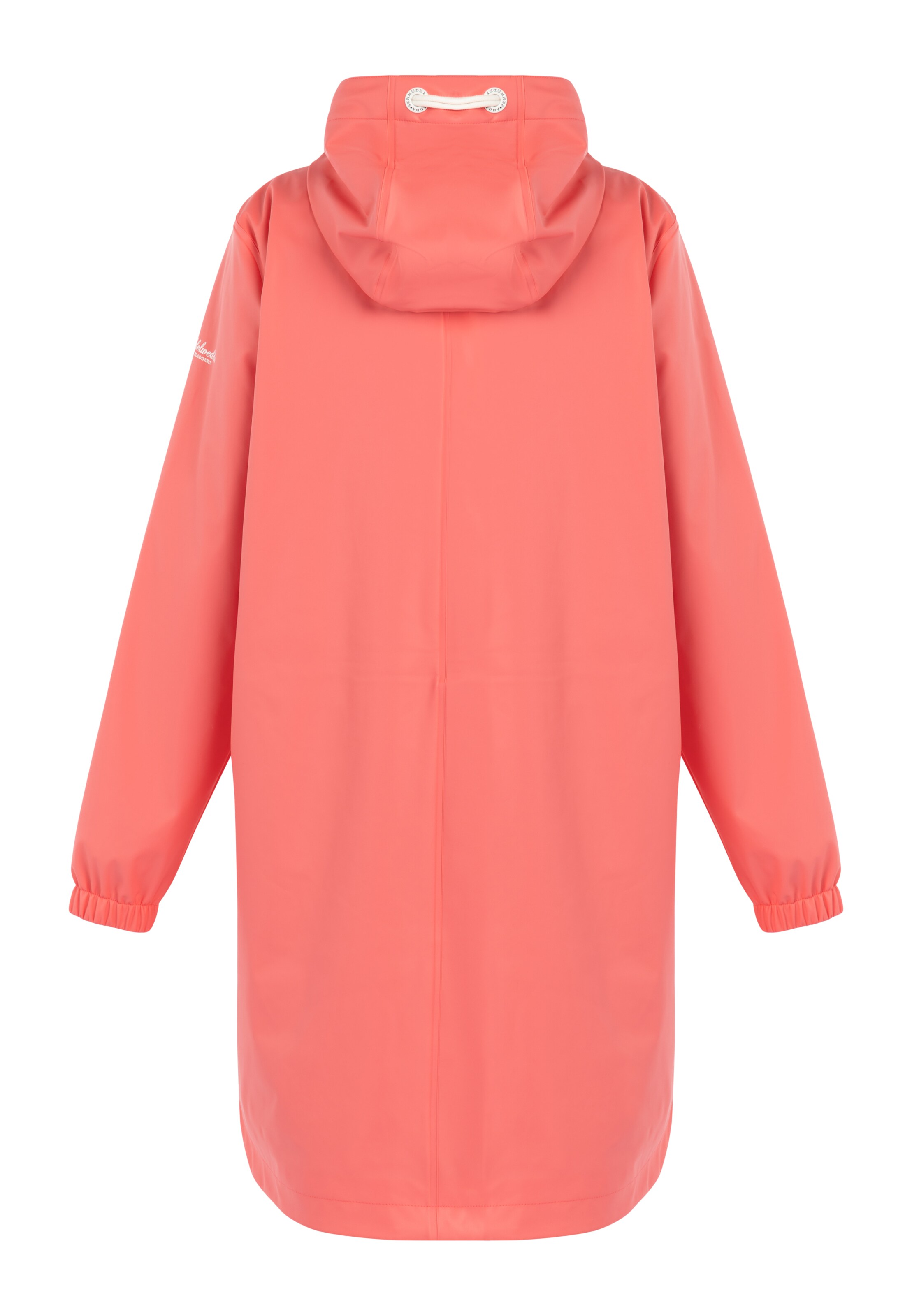 Schmuddelwedda Toiminnallinen pitkä takki 'Bridgeport' värissä oranssi