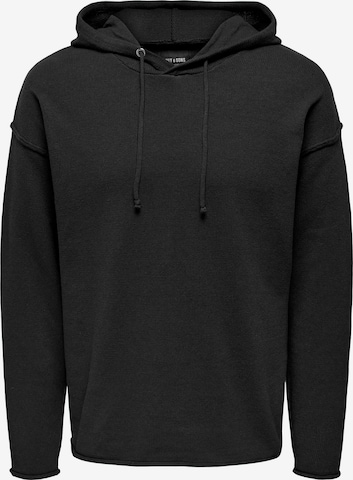 Only & Sons Sweater 'KASEY' in Black: front