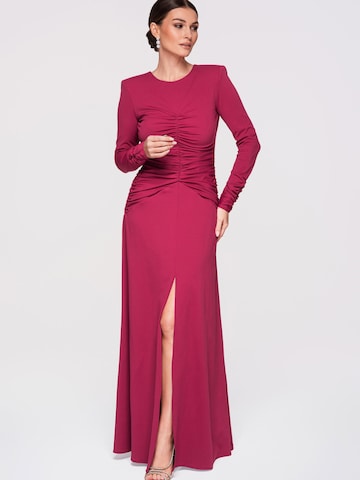 Ombre Avondjurk in Rood