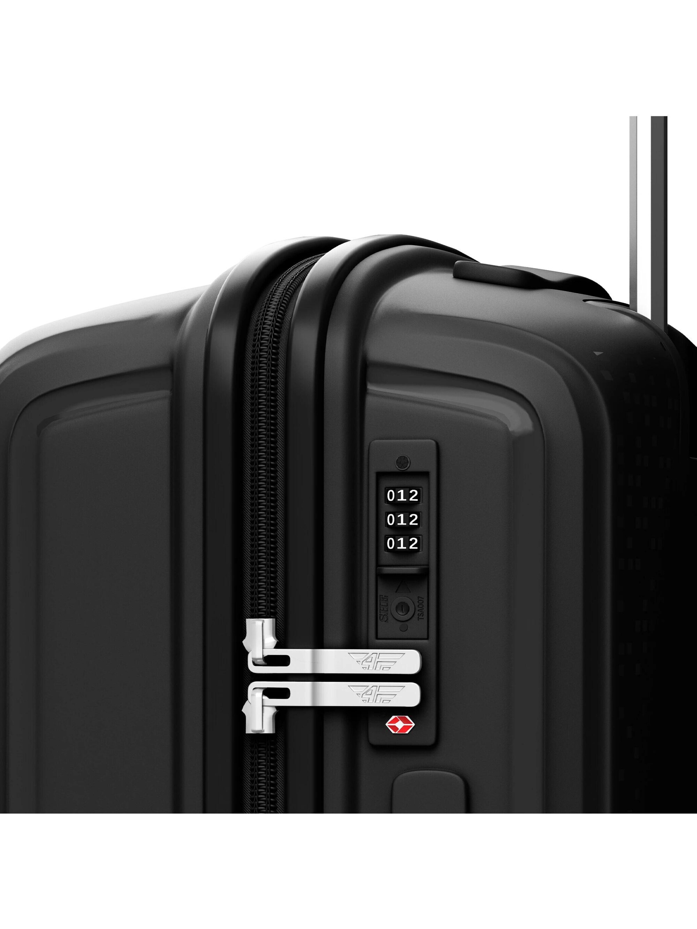 4FLY Suitcase Set 'Pixel' in Black