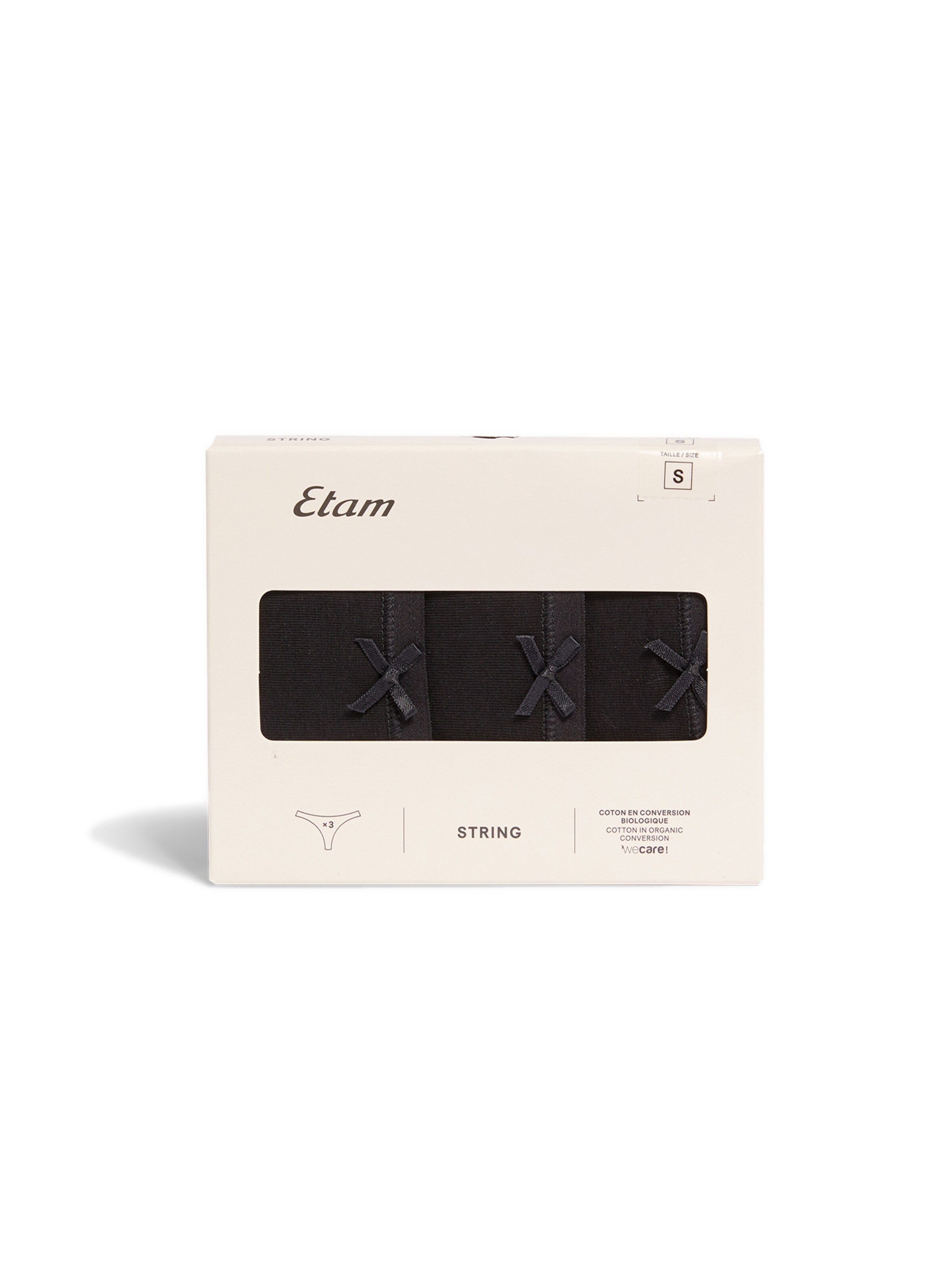 ETAM Thong 'Jack' in Black