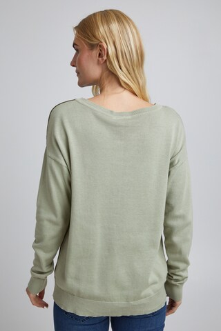 Fransa Sweater 'FREMBLOCK 1' in Green