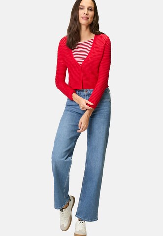 zero Knit cardigan in Red