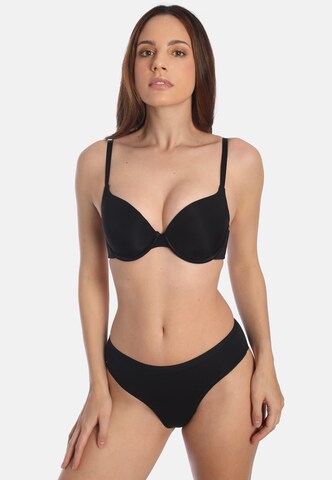 sassa Panty 'CASUAL COMFORT' in Black: front