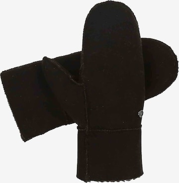 LOEVENICH Fäustlinge in Schwarz: Vorderseite