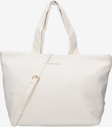 PIERRE CARDIN Shoulder Bag in White: front