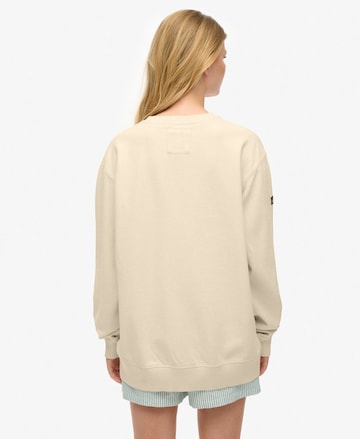 Sweat-shirt Superdry & Co en beige