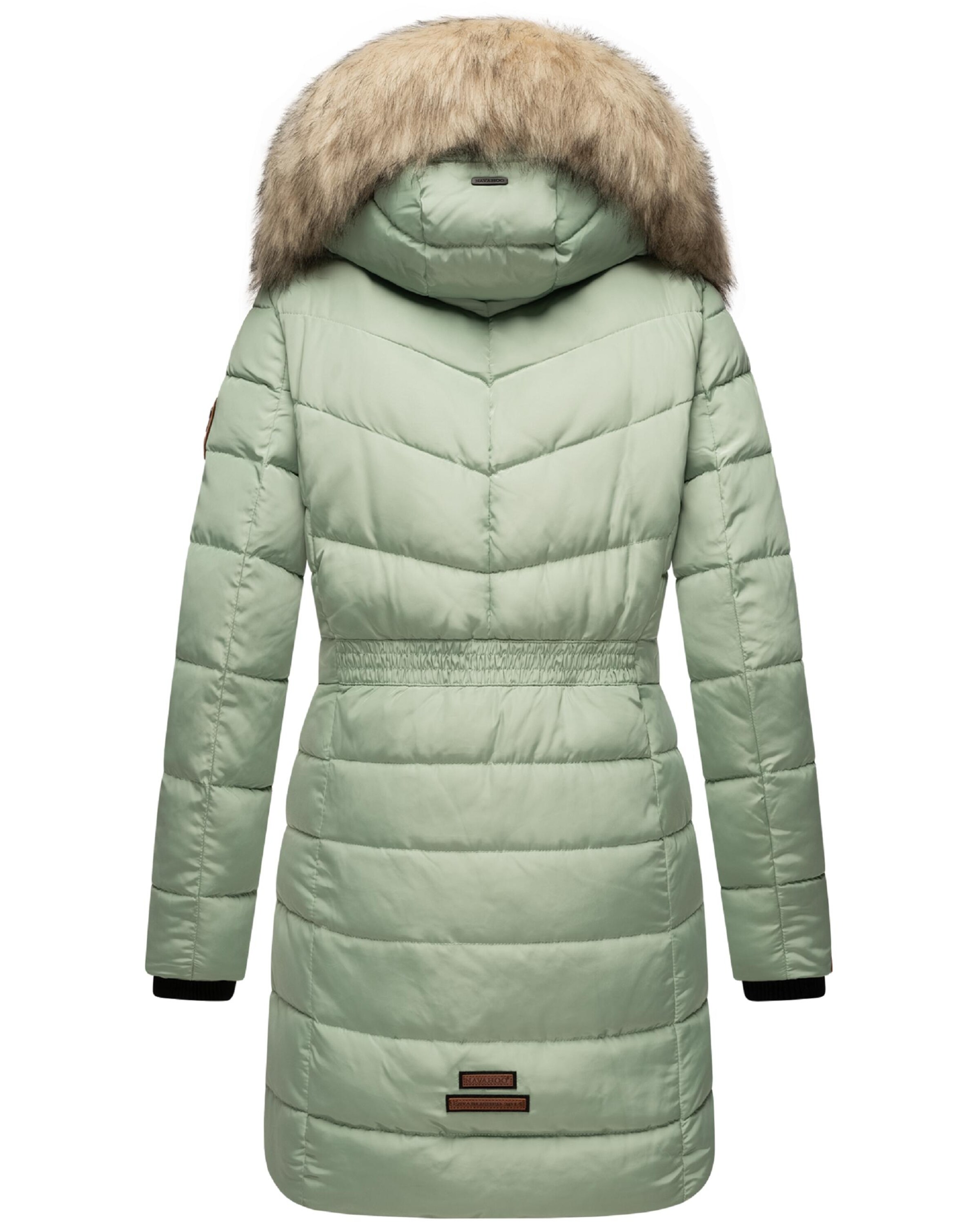 NAVAHOO Wintermantel 'Paula' in Groen